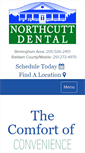 Mobile Screenshot of northcuttdental.com