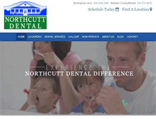 Tablet Screenshot of northcuttdental.com